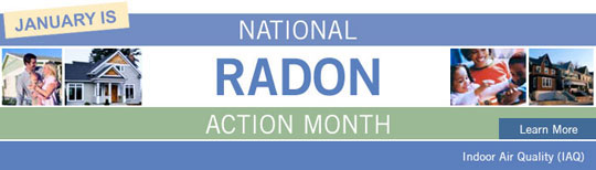 January is National Radon Month